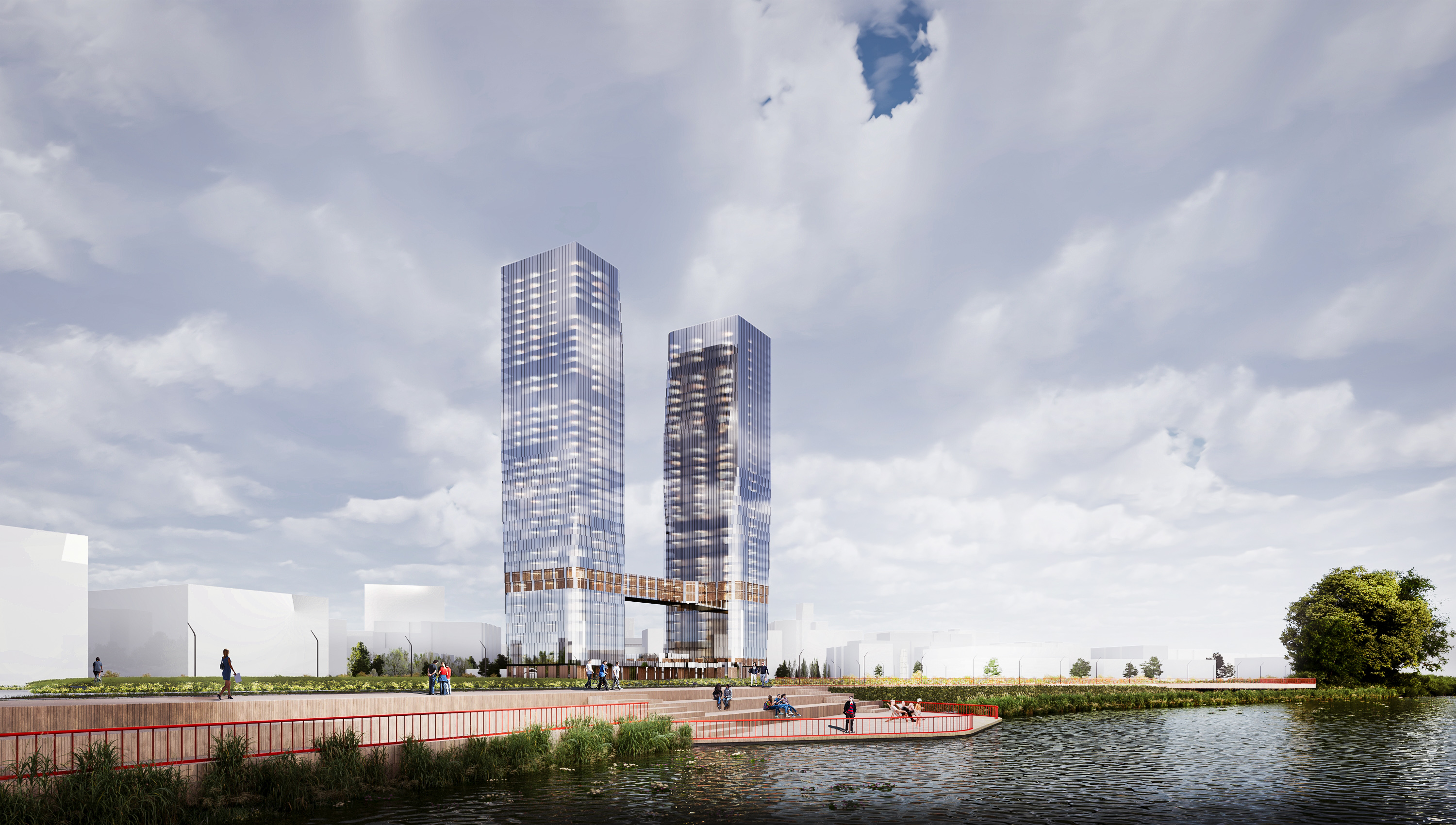 Жилой комплекс с панорамным видом